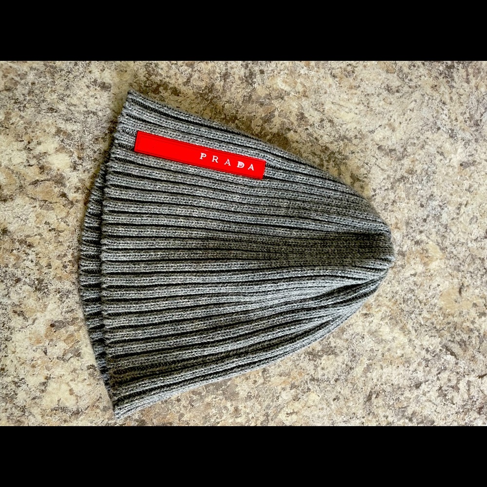 Grey Prada hat